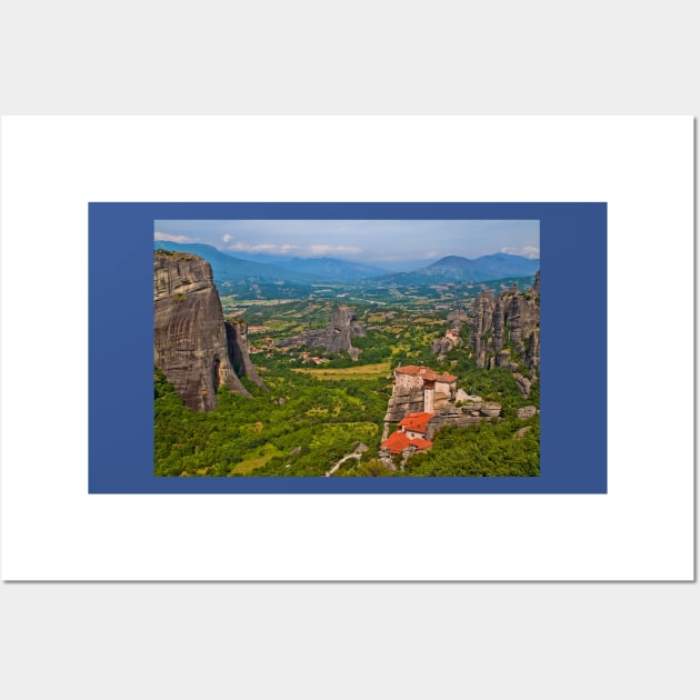 Greece. Meteora. Monasteries. Wall Art by vadim19